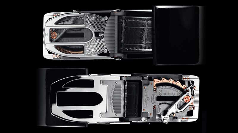 Illustration for article titled The Finest Swiss Watchmaking Techniques Went Into This—Belt Buckle?